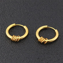 Charger l&#39;image dans la galerie, Boucles d&#39;oreille anneaux à boucles - Lord of the rings - Clout Jewelry - Paris