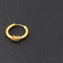 Charger l&#39;image dans la galerie, Boucles d&#39;oreille anneaux à boucles - Lord of the rings - Clout Jewelry - Paris