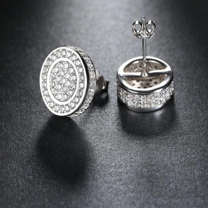 Boucle d'oreille Diamants Circulaires - Lil Pump - Clout Jewelry - Paris