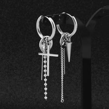 Charger l&#39;image dans la galerie, Boucles d&#39;oreille multi pendentifs - K-pop style - Clout Jewelry - Paris