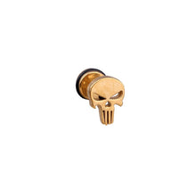 Charger l&#39;image dans la galerie, Boucles d&#39;oreilles Angry Skull -The Punisher - Clout Jewelry - Paris